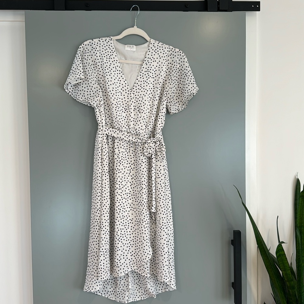 Sienna Sky Polka Dot Dress